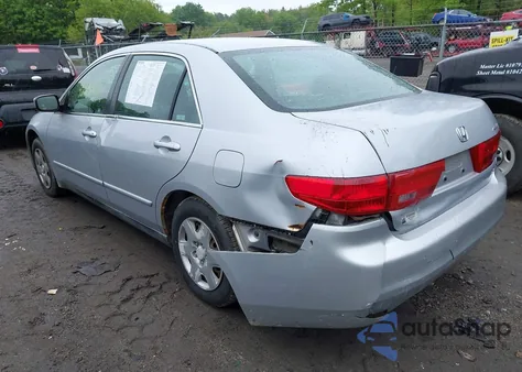 2005 Honda Accord 2.4 Lx из США, поврежденный, VIN 1HGCM56495A136655